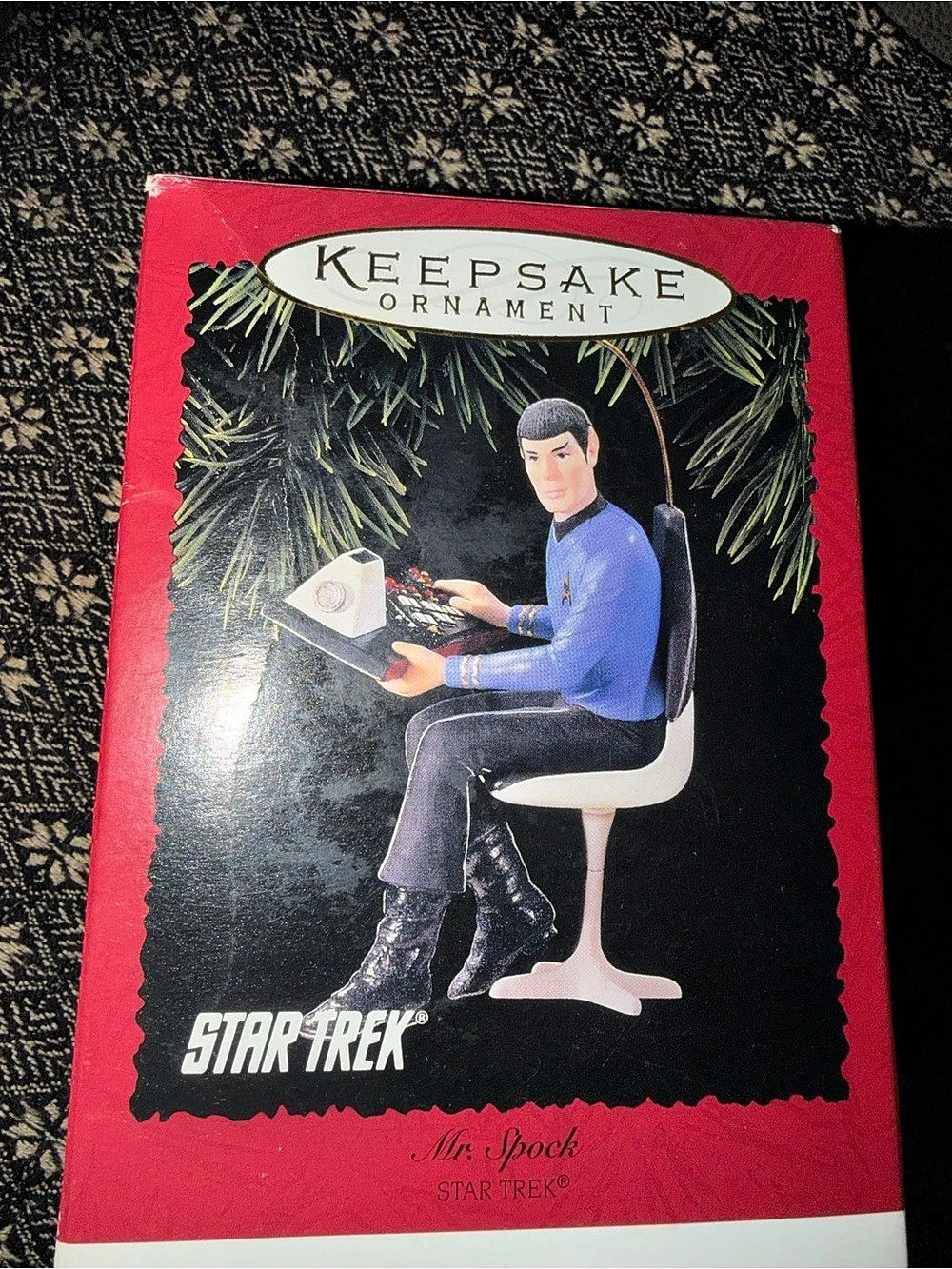 Hallmark 1996 Mr. Spock Star Trek Keepsake Ornament